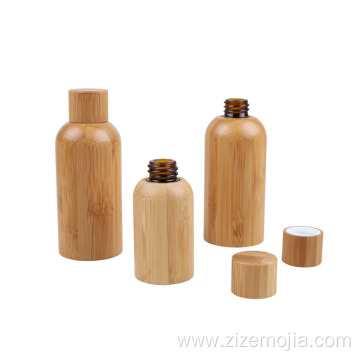 Biodegradable wooden cream bottles